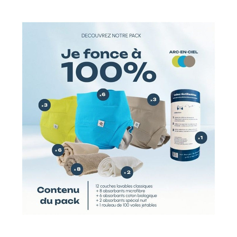 Pack "je fonce à 100% !" - Vie en rose