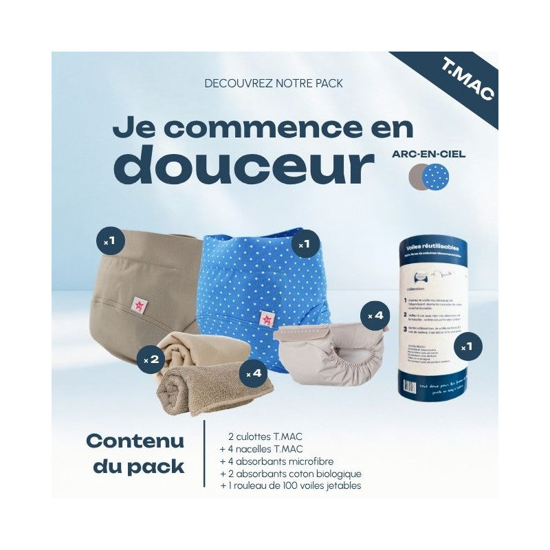 Pack T.MAC "je commence en douceur" - Vie en rose